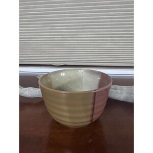 Sango Gold Dust Sienna 5.25" Ice Cream Bowl 5039 Stoneware Earthy TriColor Glaze